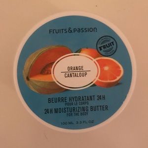 Fruits & Passion Orange Cantalop 24H Moisturing Butter NWOT. 100ml